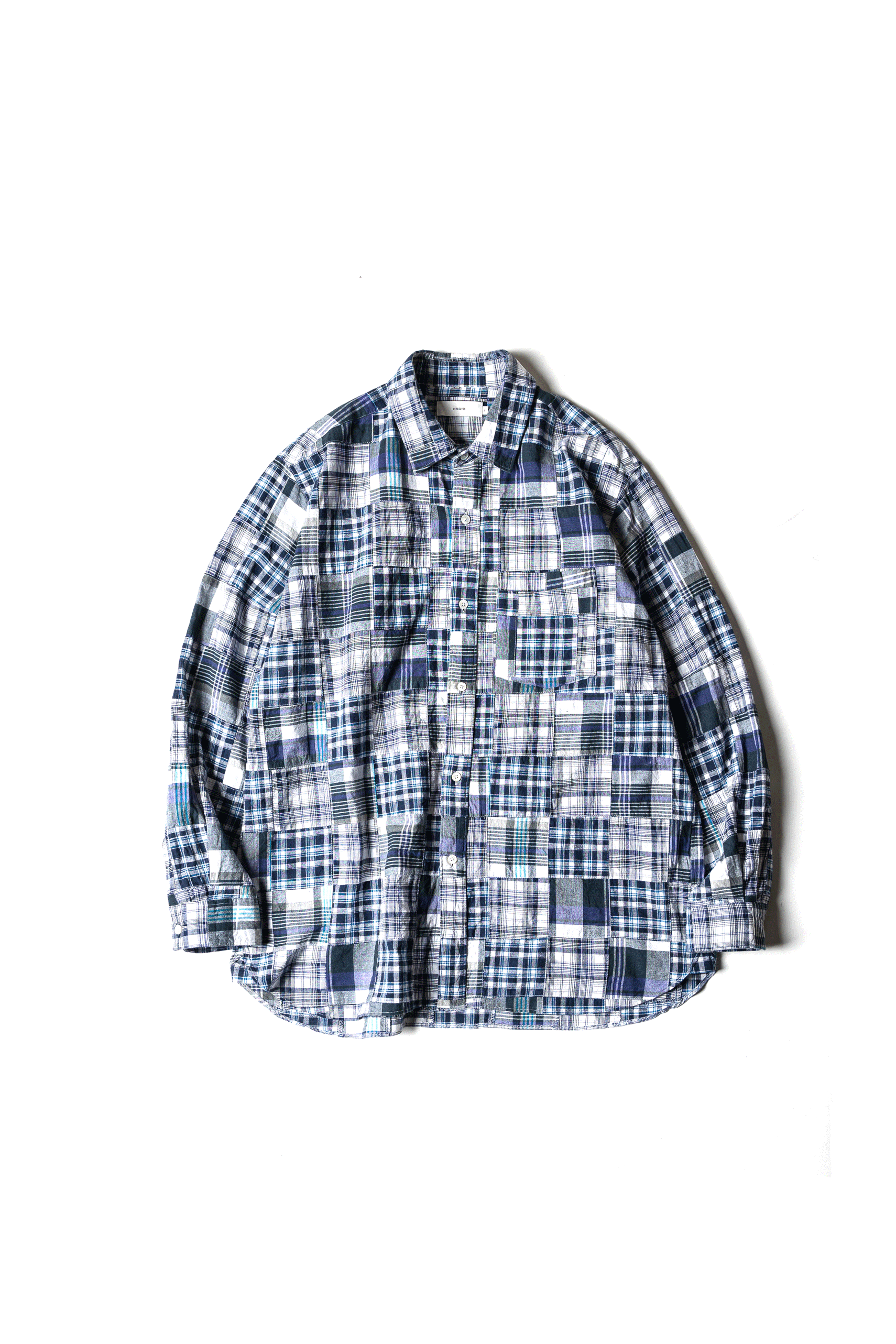 MADRAS CHECK RELAXED SHIRTS - PATCH