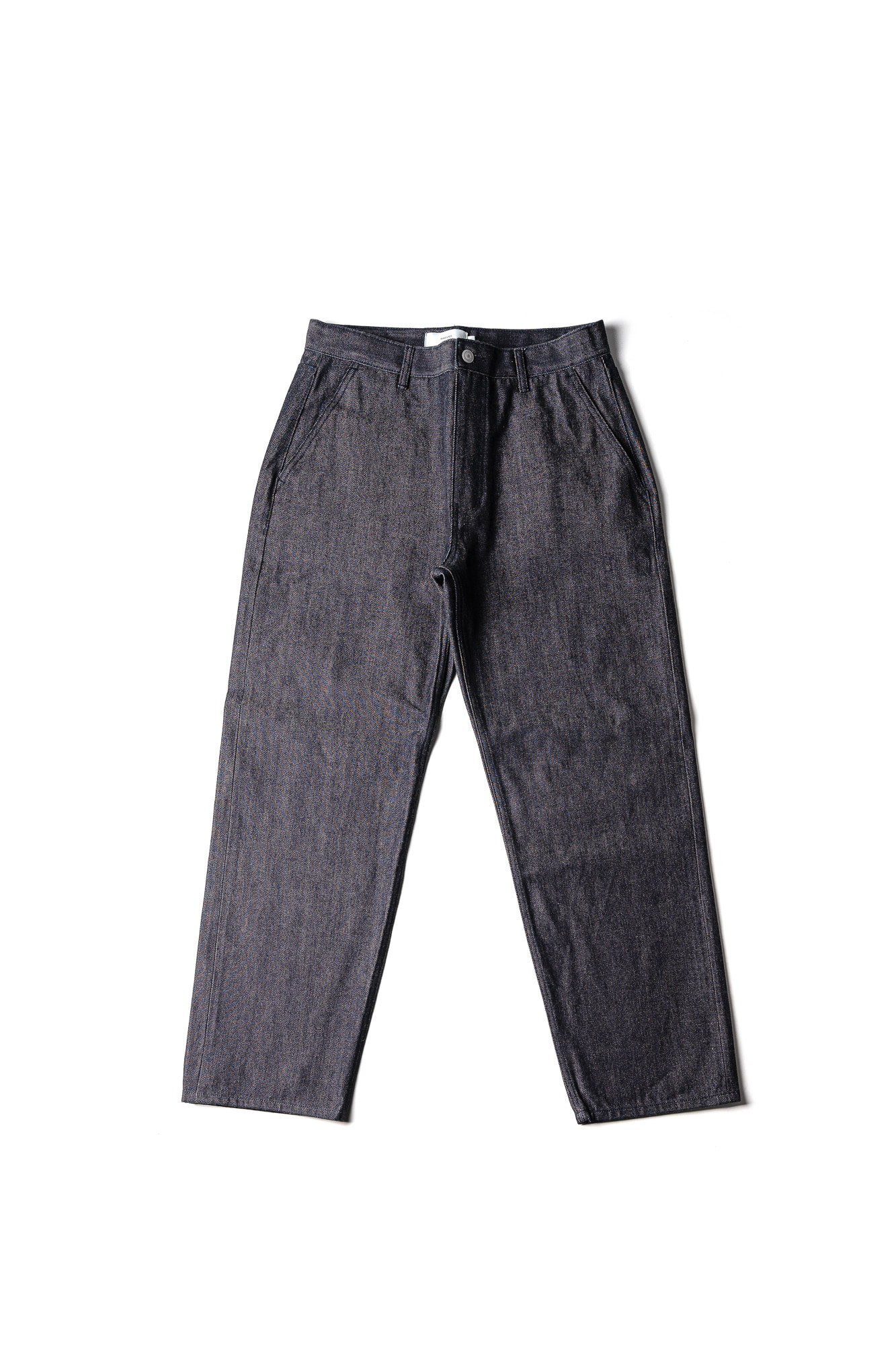 ORGANIC COTTON RELAXED DENIM PANTS (none-wash)