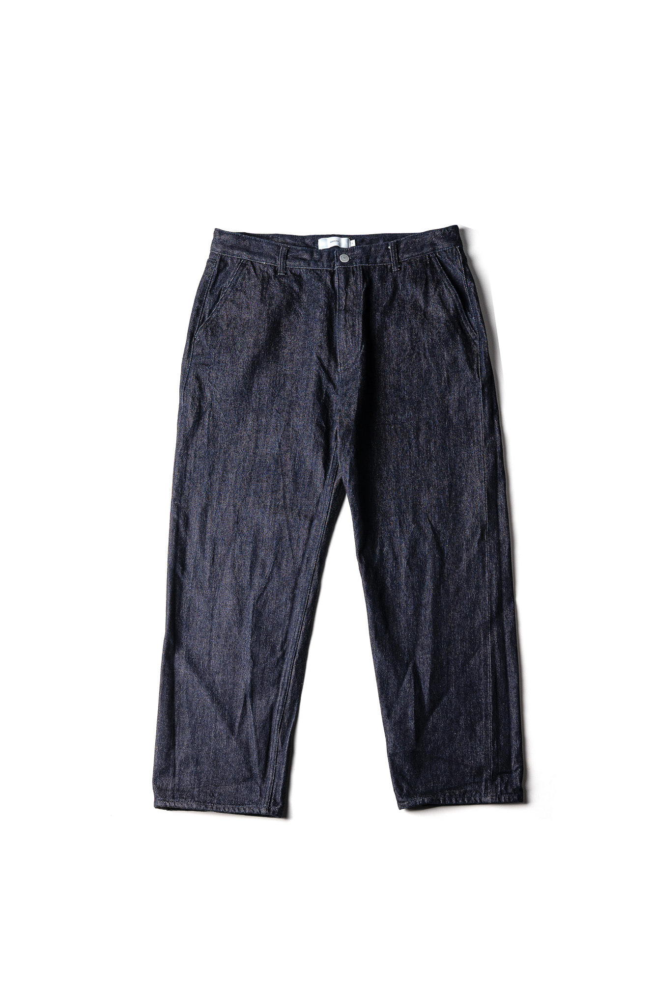 ORGANIC COTTON RELAXED DENIM PANTS (one-wash)