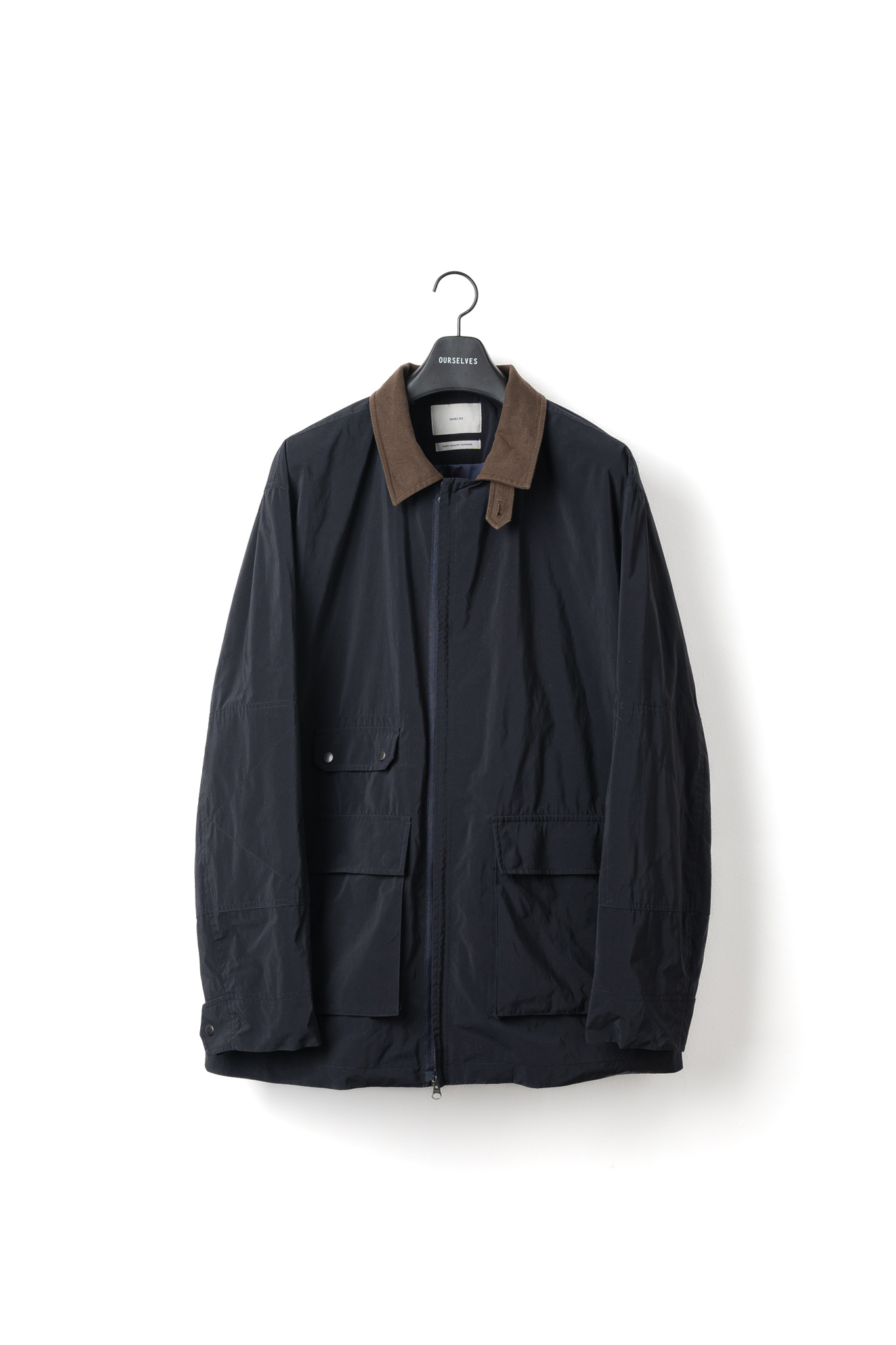 Chmeical Washed Mil Jacket - Dark Navy