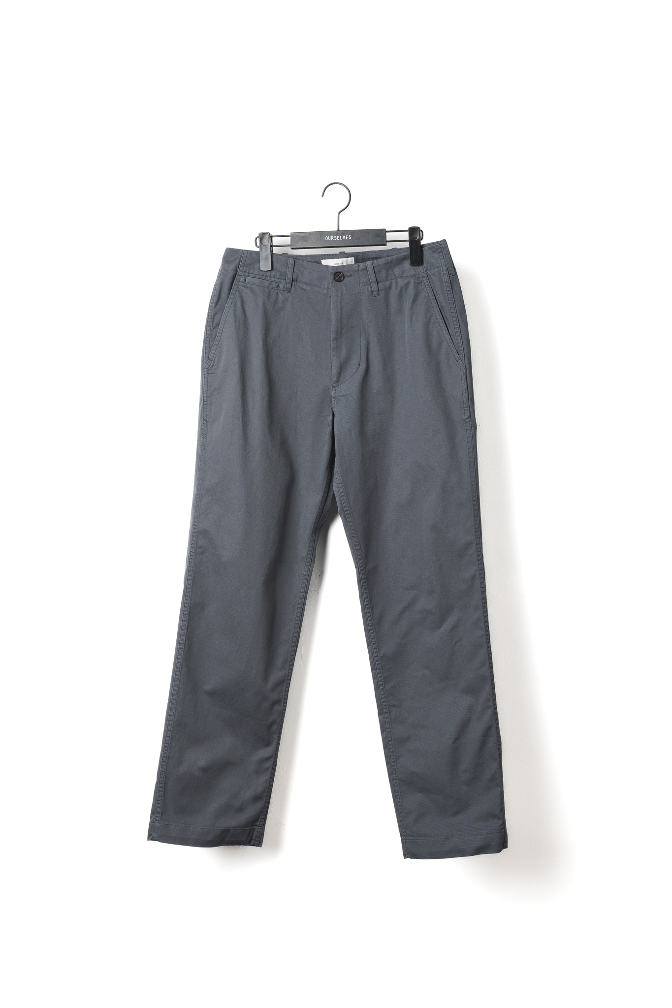 [24SS] Organic Cotton Relaxed Chino Pants - Vintage Blue
