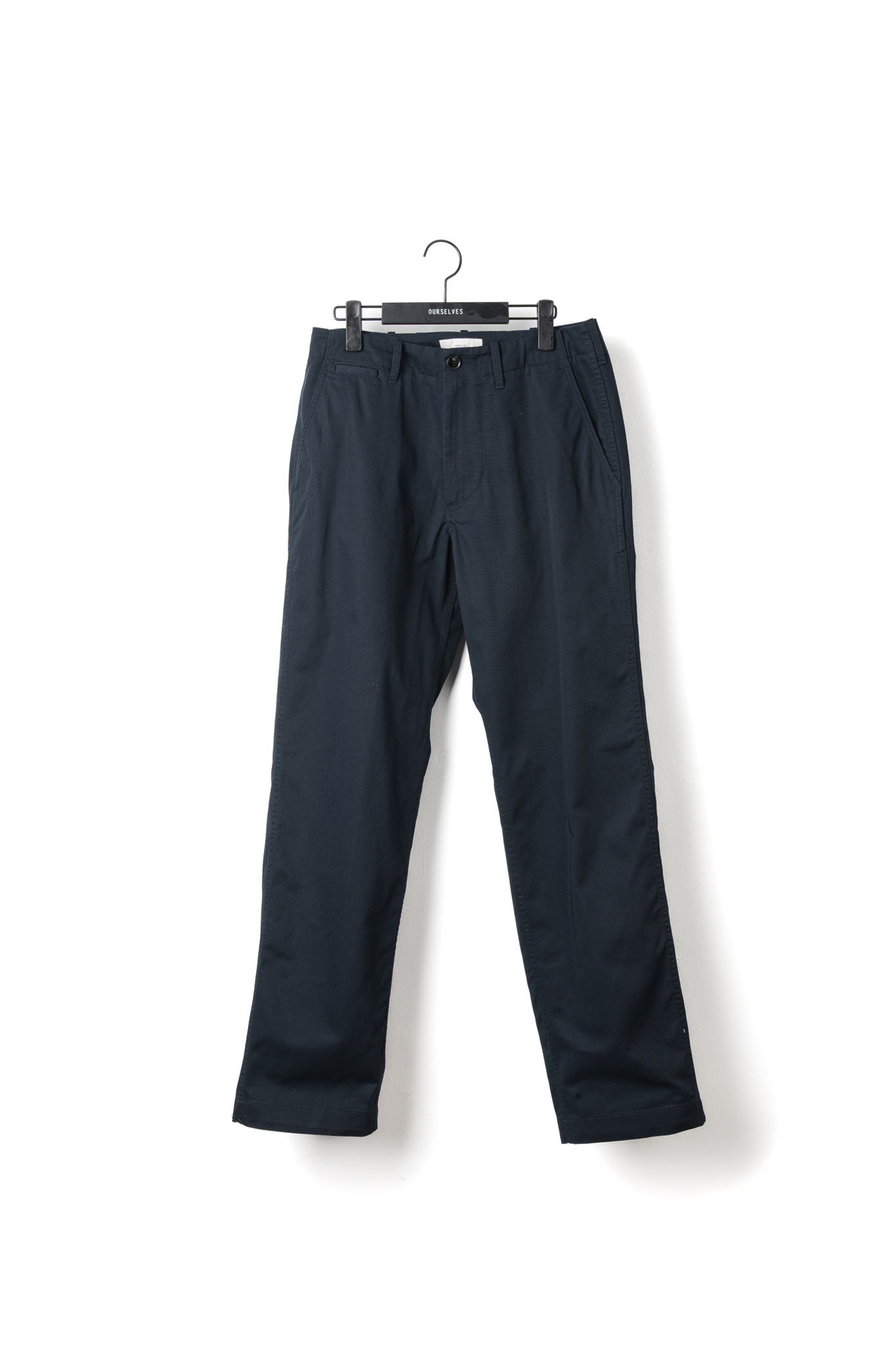 [24SS] Organic Cotton Relaxed Chino Pants - Navy