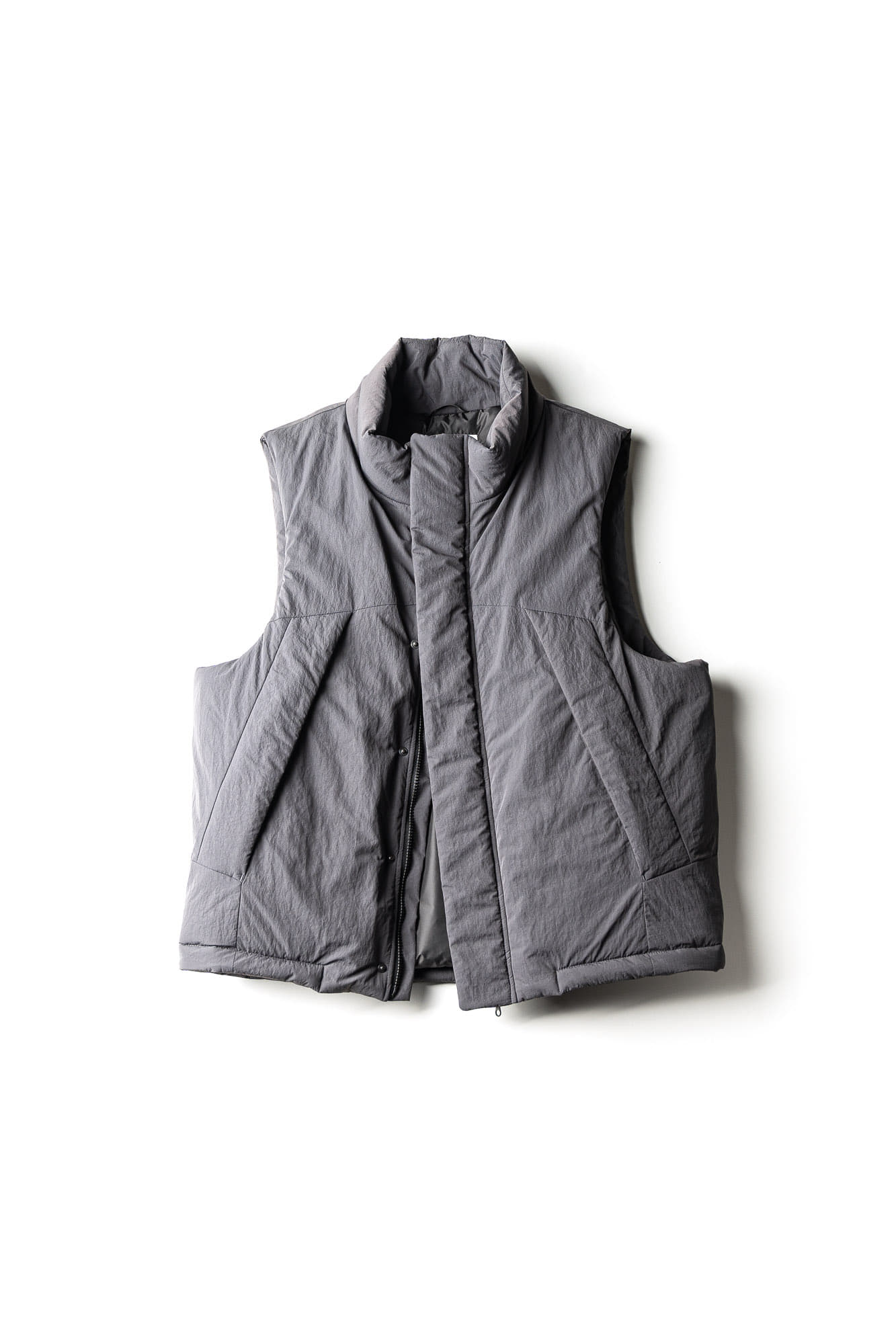 INSULATION TRAVELLER VEST - DUSTY CHARCOAL