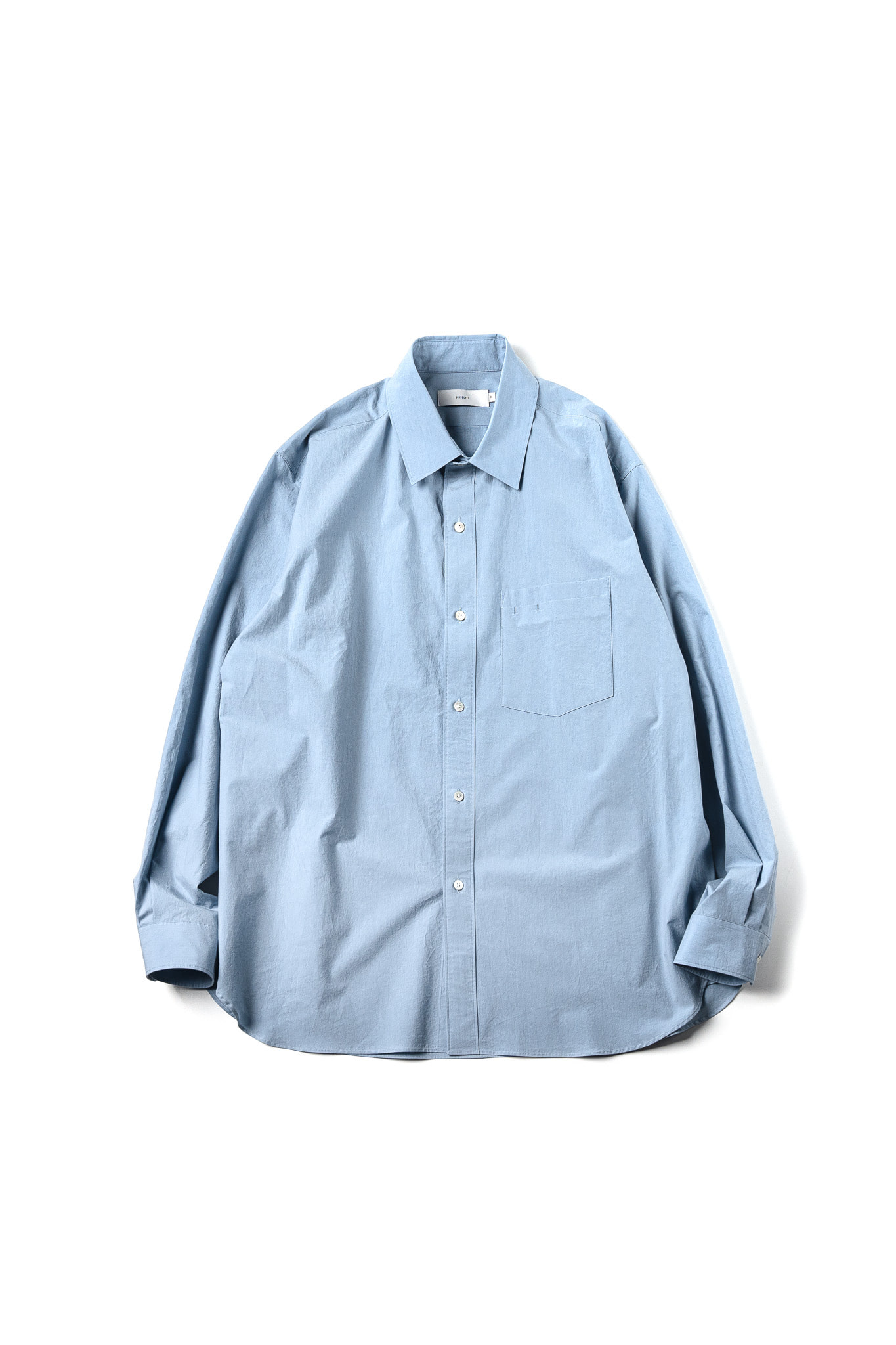 TYPEWRITER RELAXED SHIRTS - SKY BLUE
