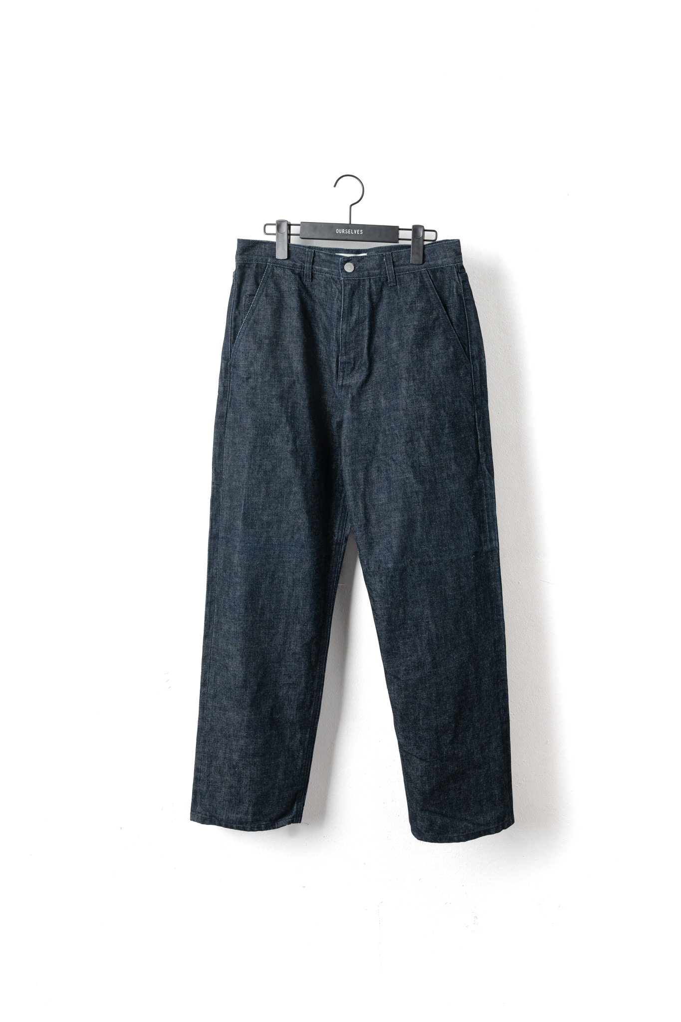 [24SS] Organic Cotton Relaxed Denim Pants - One Wash (Indigo)